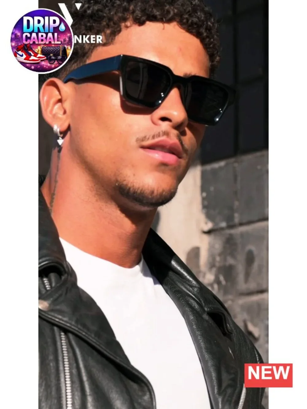 Retro Thick Chunky Square Sunglasses for Men Women UV400 Protection Rectangle
